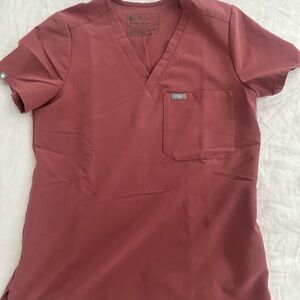 FIGS MAUVE HIGH WAIST XS JOGGER & XS CATARINA TOP